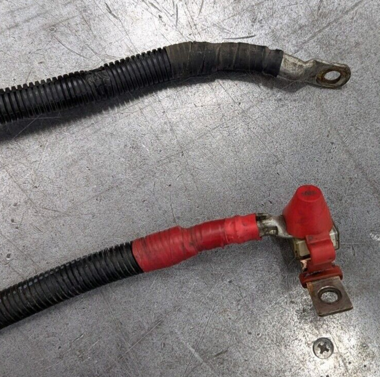 10 Foot Inverter Power Cable Set 2/0 AWG Gauge Battery Copper Wire W Buss Fuse