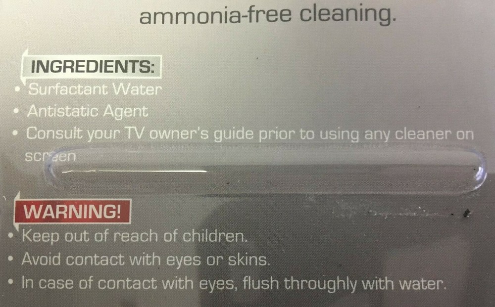 Calrad 80516 35ml Screen Cleaner with MicroFiber Cloth