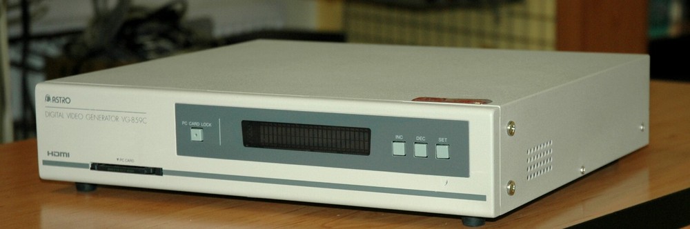 Astro VG859C, Digital Video Generator