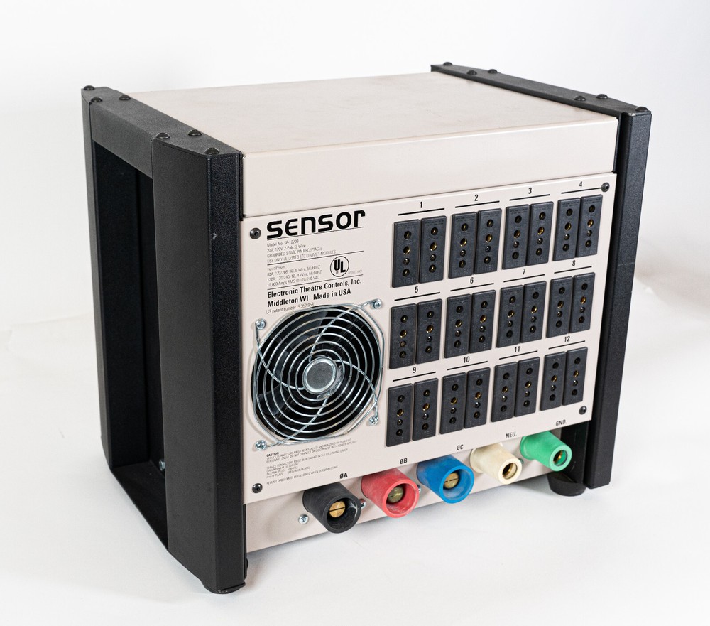 ETC SP 1220B Sensor Rack w/ 6 D20AF Dimmer Modules *No Electronic Control Module