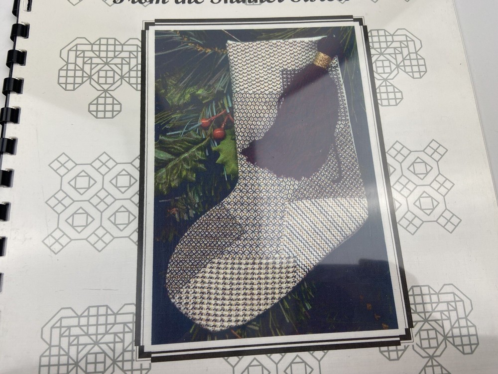 Skinner Sisters Tudor Christmas Blackwork Stocking Needlepoint Pattern