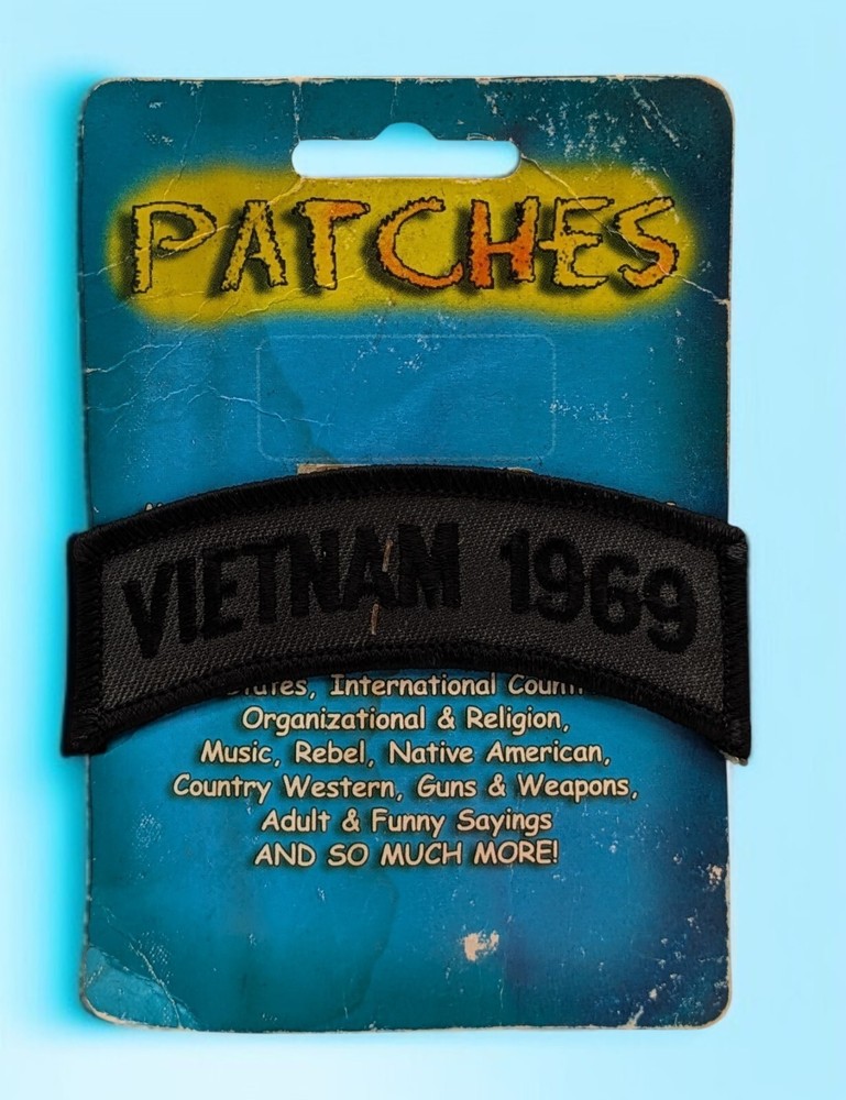 Vietnam 1969 Subdued Arc Patch 3.25"