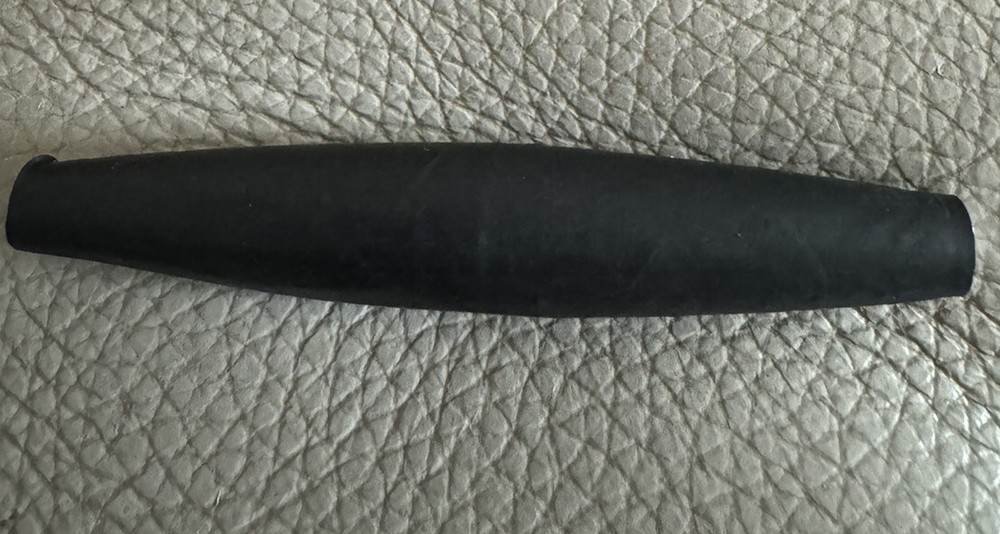 Inline CATFISH Weights X 3 Black Rubber Coated 2.5oz Each, ECO FRIENDLY