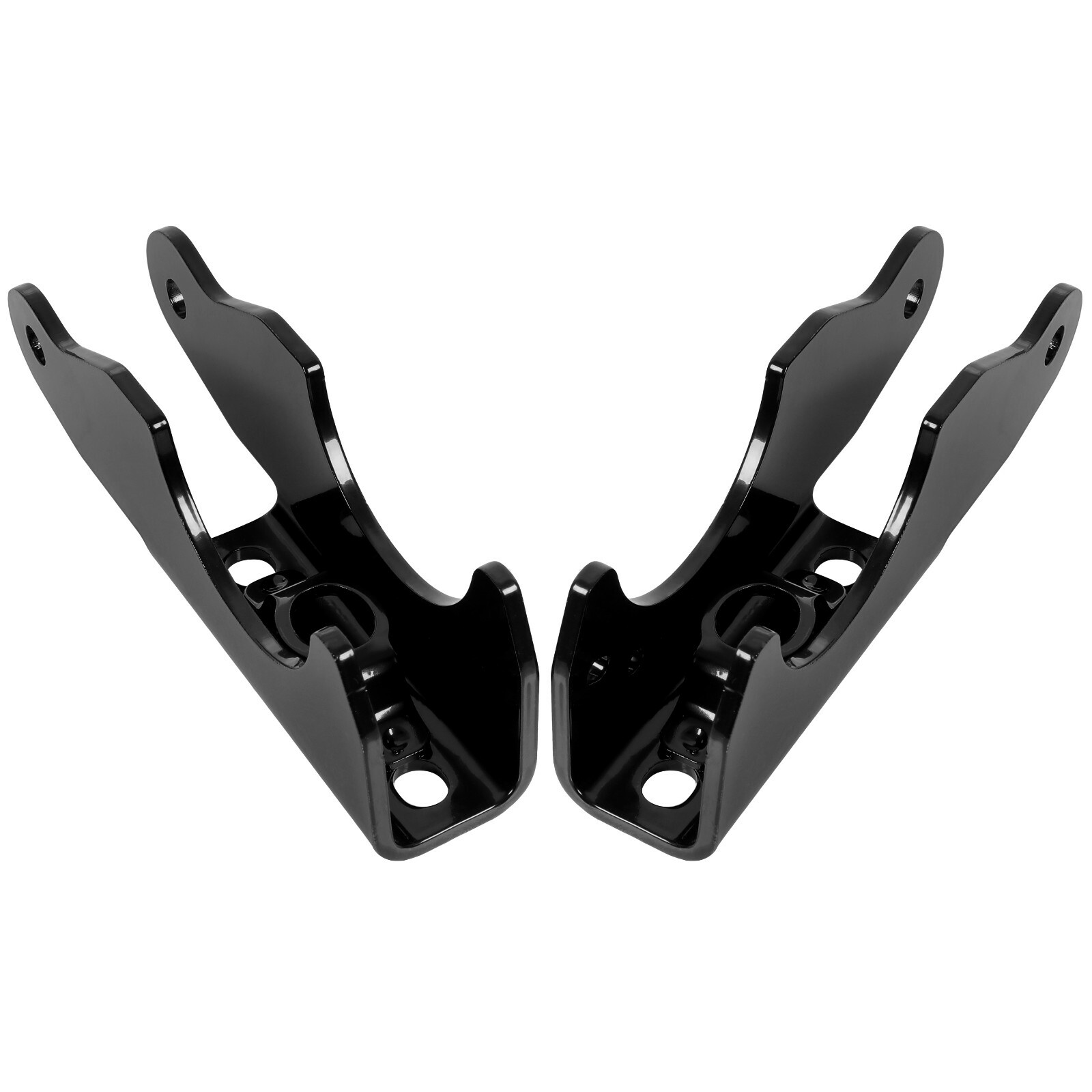 FOR 99-05 FORD F250 F350 SUPER DUTY REAR LOWER SHOCK MOUNTS ON AXLE LEFT&RIGHT