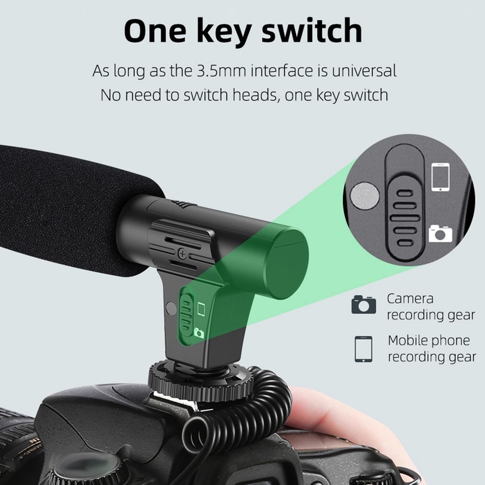 Camera Microphone Easy to Install Professional