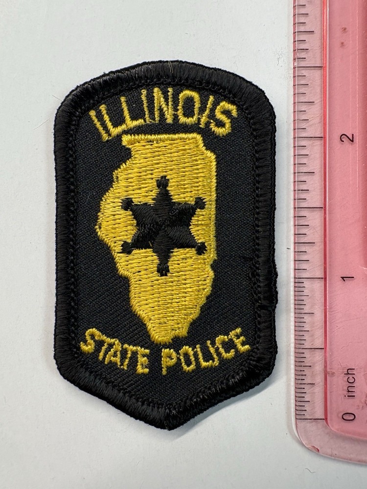 Illinois State Police Mini / Hat Patch ~ Approx 2.5”