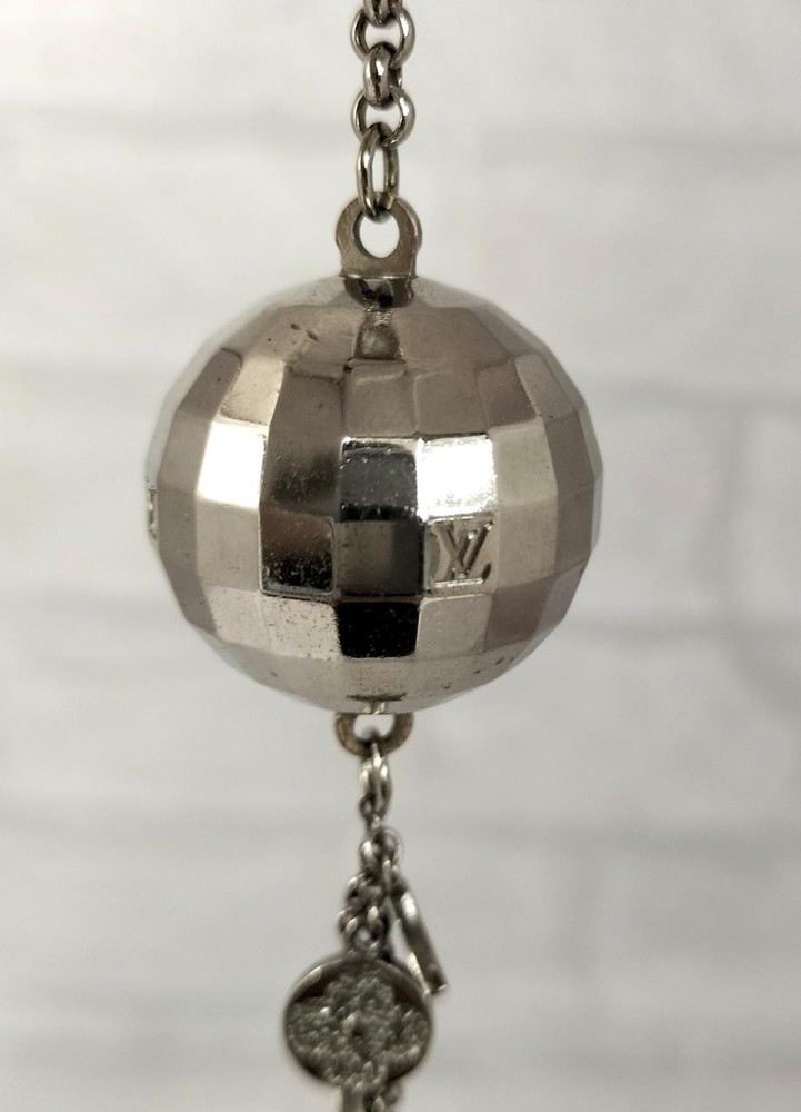 Louis Vuitton Portocle Glitter Keychain