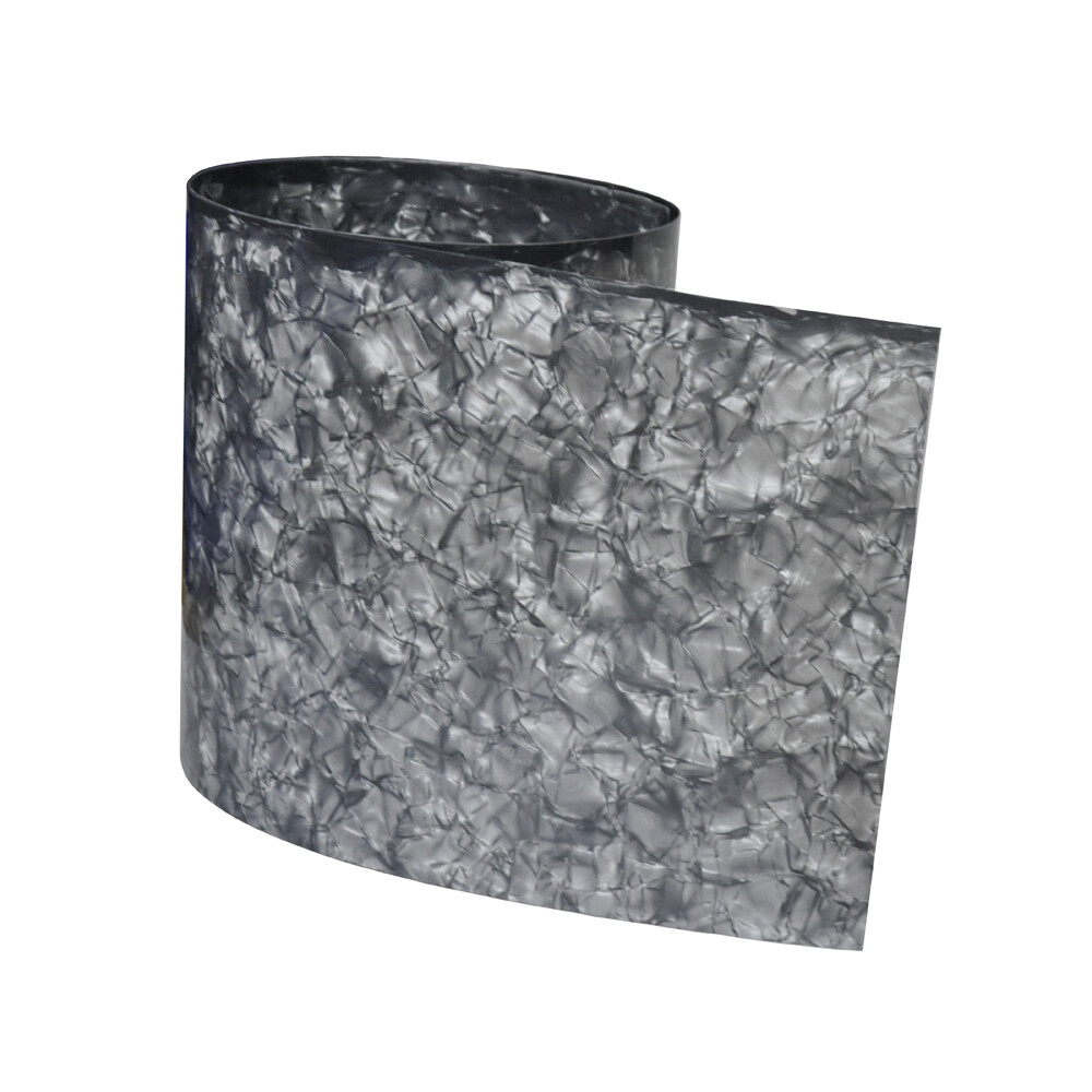 Gauge 0.5mm Celluloid Sheet Drum Wrap Musical Instrument Deco Diamond Grey