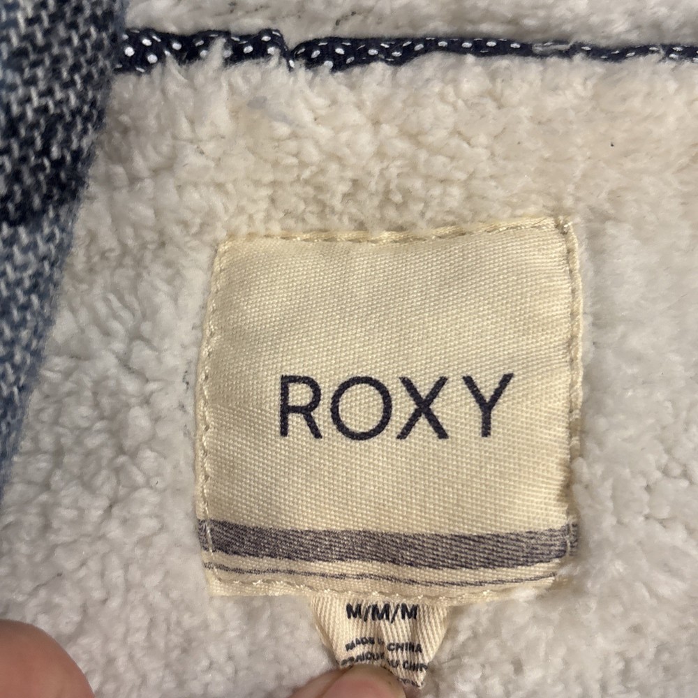 Roxy Day Dreamy Sherpa Lined Jacket Medium