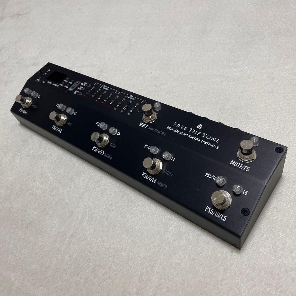 FREE THE TONE ARC-53M Black Audio Routing Controller Programmable Switcher