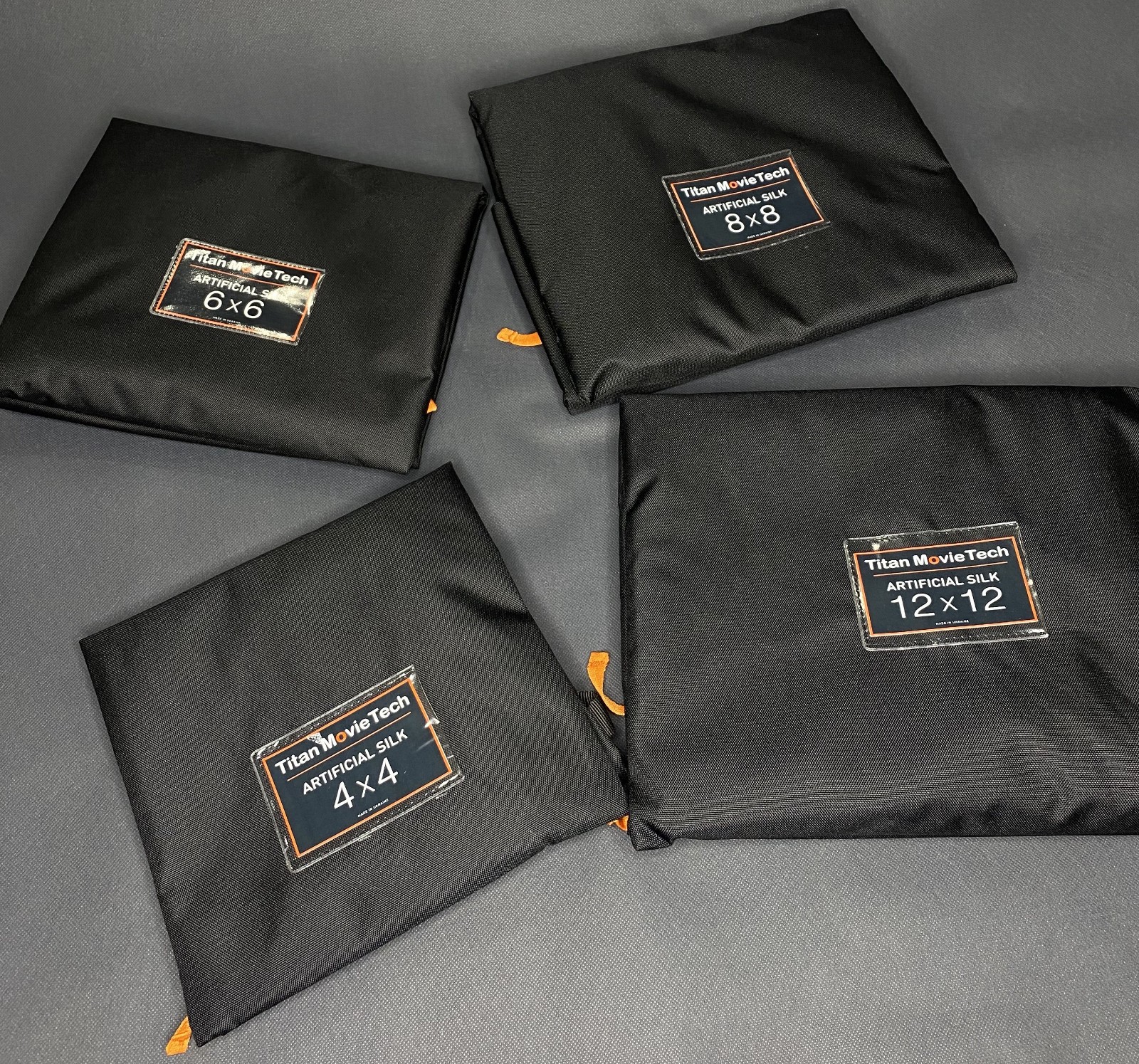 4x4 4x4ft 1.2x1.2m White Artificial Silk Cloth with Carrying bag for U.S. buyers