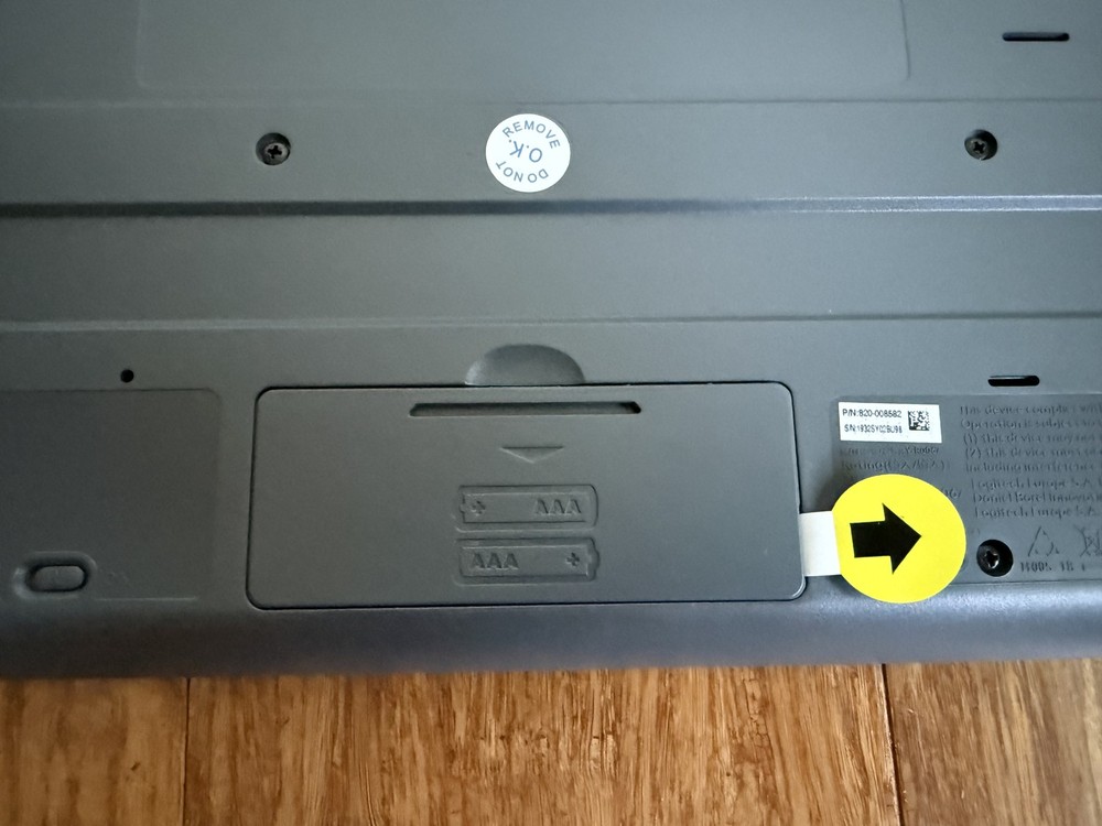 Logitech MK320 Wireless Keyboard Mouse Combo w/ Unifying Receiver New Open Box