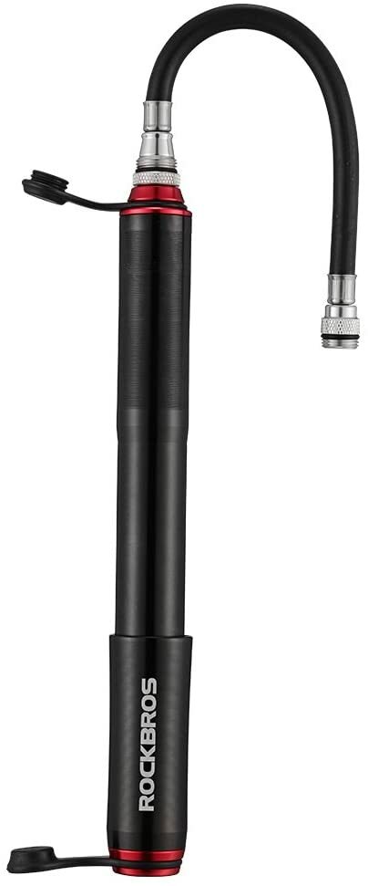 ROCKBROS Portable Bicycle Air Pump 120PSI Sports Ball Pump Needle Valve Pumps US