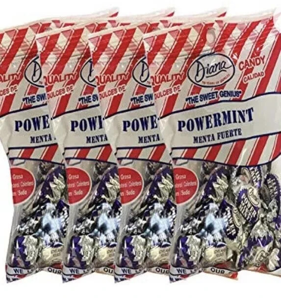 (4 Pack) Diana Power Mints - 3.25oz