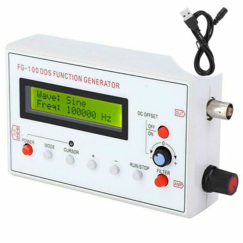 Accuracy FG-100 DDS Function Generator Function Signal Frequency Counter DDS