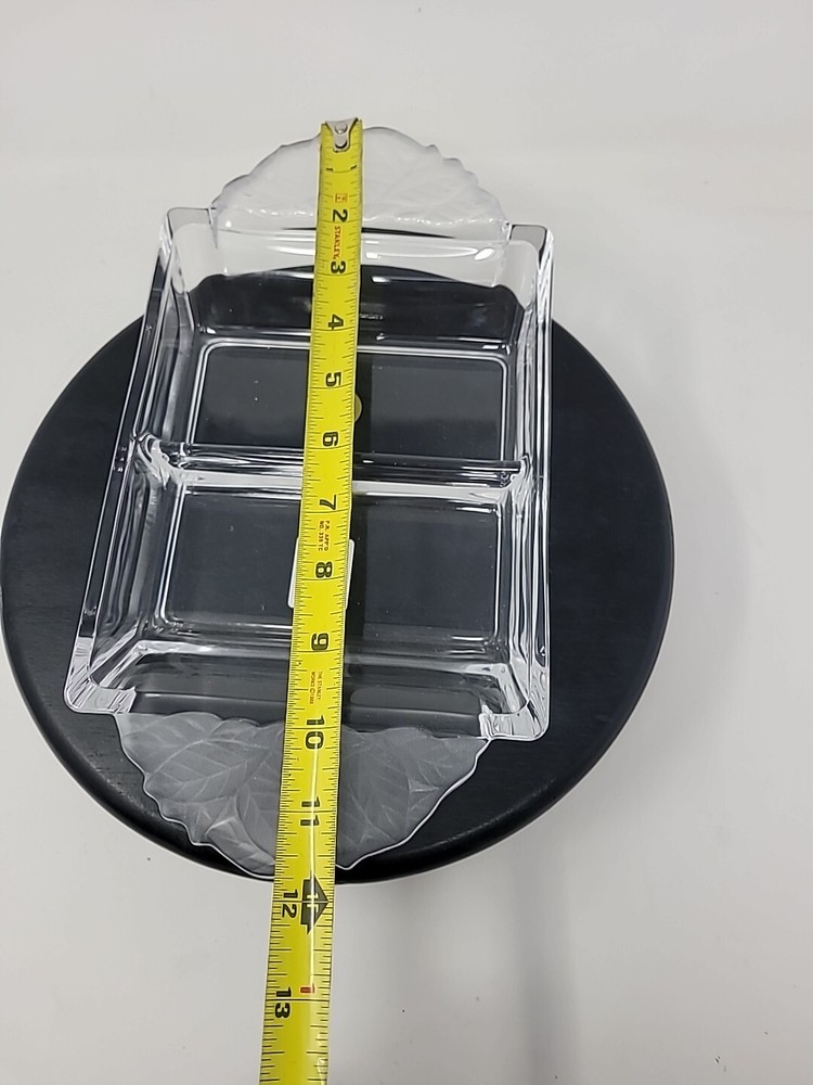 Dillard China - Block - Meadow Mist 11” Divided Tray