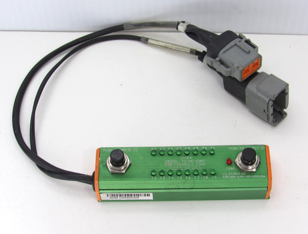 DINEX Control Module T2-MK-IDWT Input Output I/O System Green USED