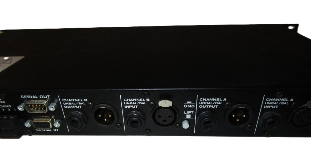 Sabine GRQ-3102S 2-Ch Adaptive Audio Graphi-Q Digital EQ FBX Compressor Delay