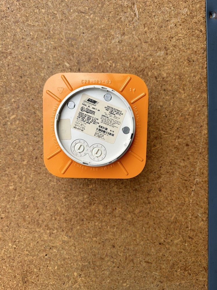 System Sensor 2551T Automatic Fire Detector Head with Integral Heat Detector