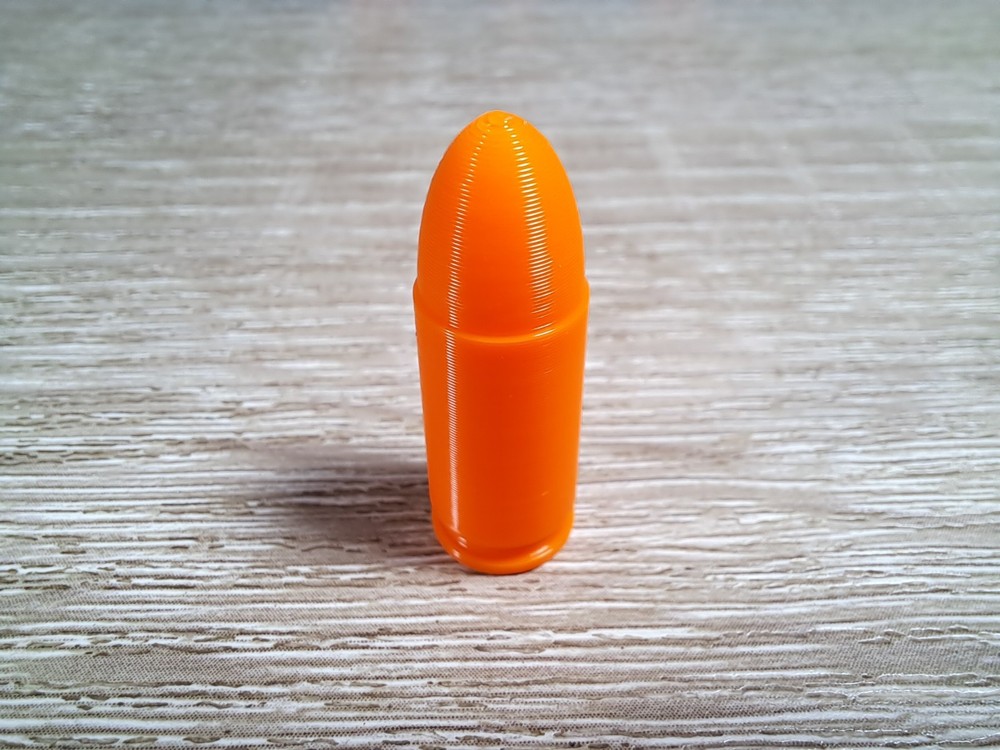 9mm Dummy Rounds, Snap Caps | Training | Dry Fire | 100% Solid Infill | 25 Pack