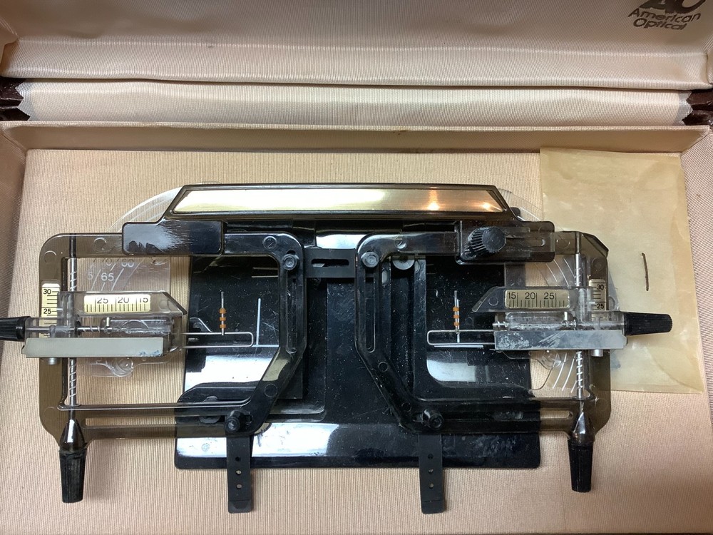 Vintage American Optical Grolman Fitting System Optical Tool with Case