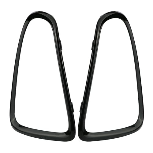 Tail Light Trim Ring Taillights Bezel Compatible with 2007-2015 Mini Black