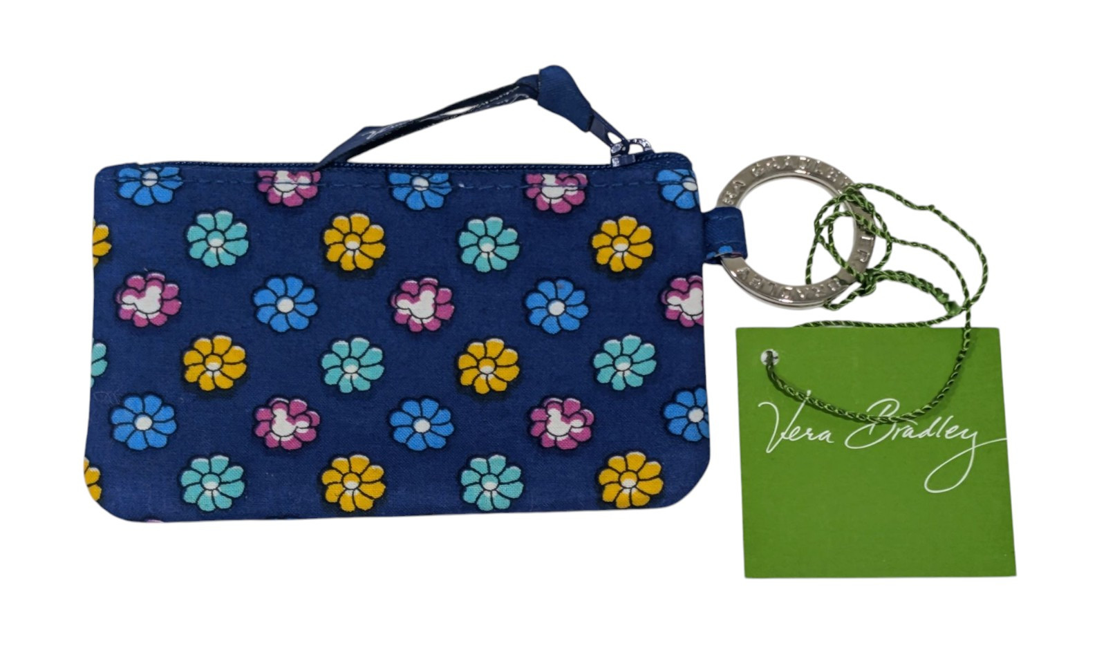 Vera Bradley Disney Parks "Dreaming with Mickey Mouse" Zip ID Case Retired NWT