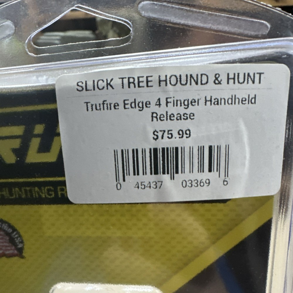 Tru-Fire Edge 4 Finger Handheld Thumb Trigger Release for Compound Bow