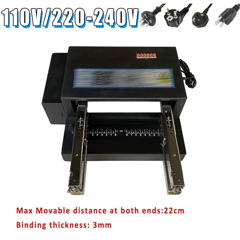 Double Head Electric Stapler Multi-head Card Binding Machine Automatic Binder