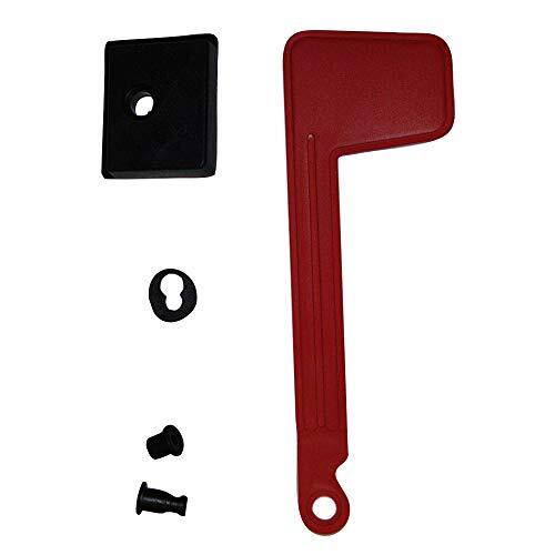 RFL100AM Replacement Plastic Flag Kit, Red Accessory