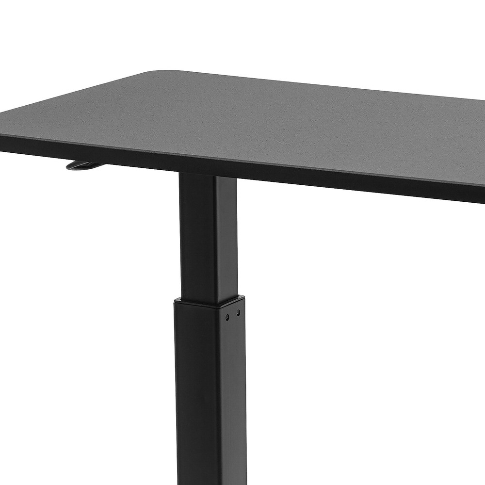 Mobile Pneumatic Adjust Height Overbed Bedside Coffee Table Sofa Side Table