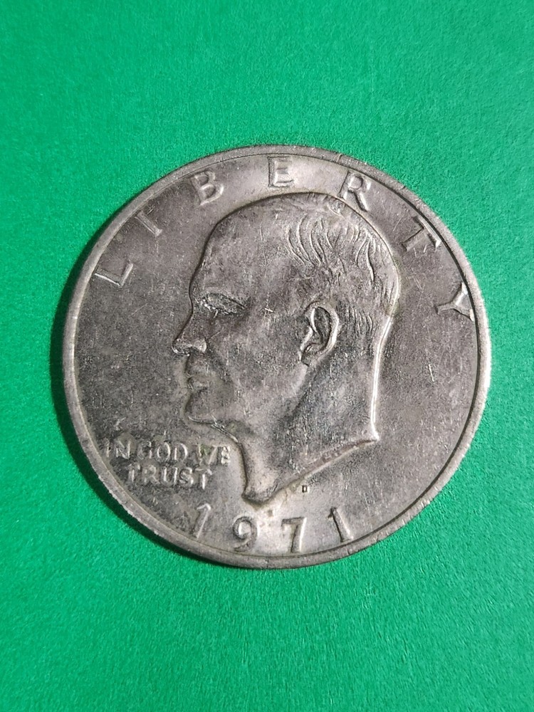 1971-D $1 Eisenhower Dollar Circulated