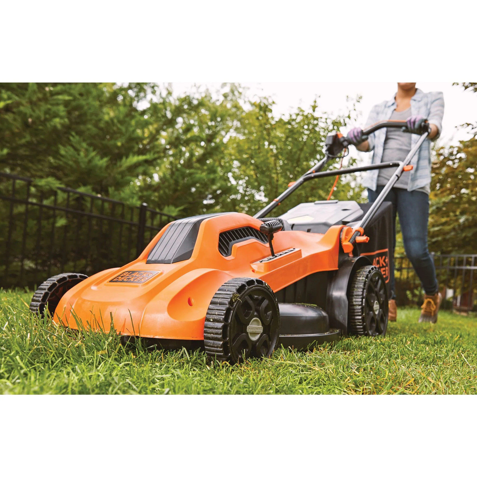 BLACK+DECKER Electric Lawn Mower, 13-Amp, Corded - BEMW213