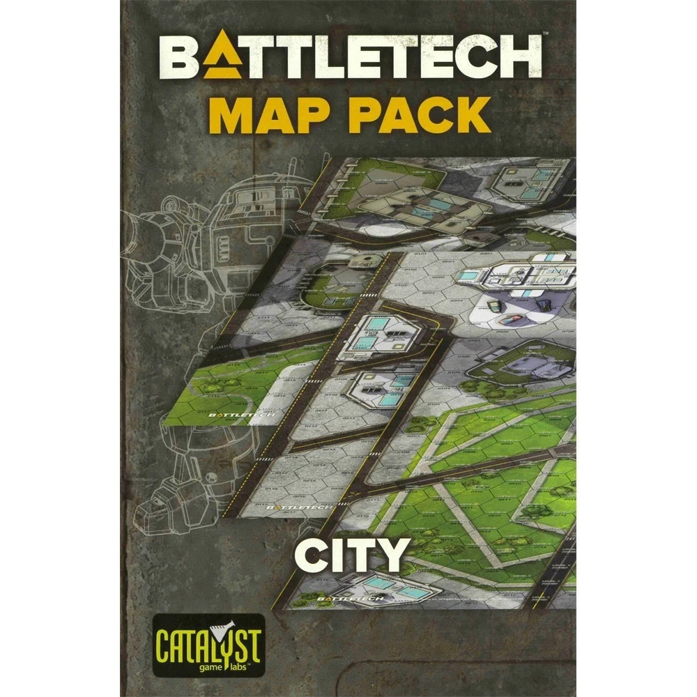 BATTLETECH Map Pack City Catalyst Game Labs NEW