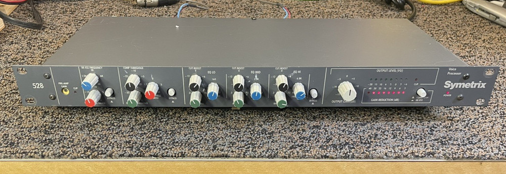 Symetrix 528 Voice Processor  - Original grayface - Channel Strip