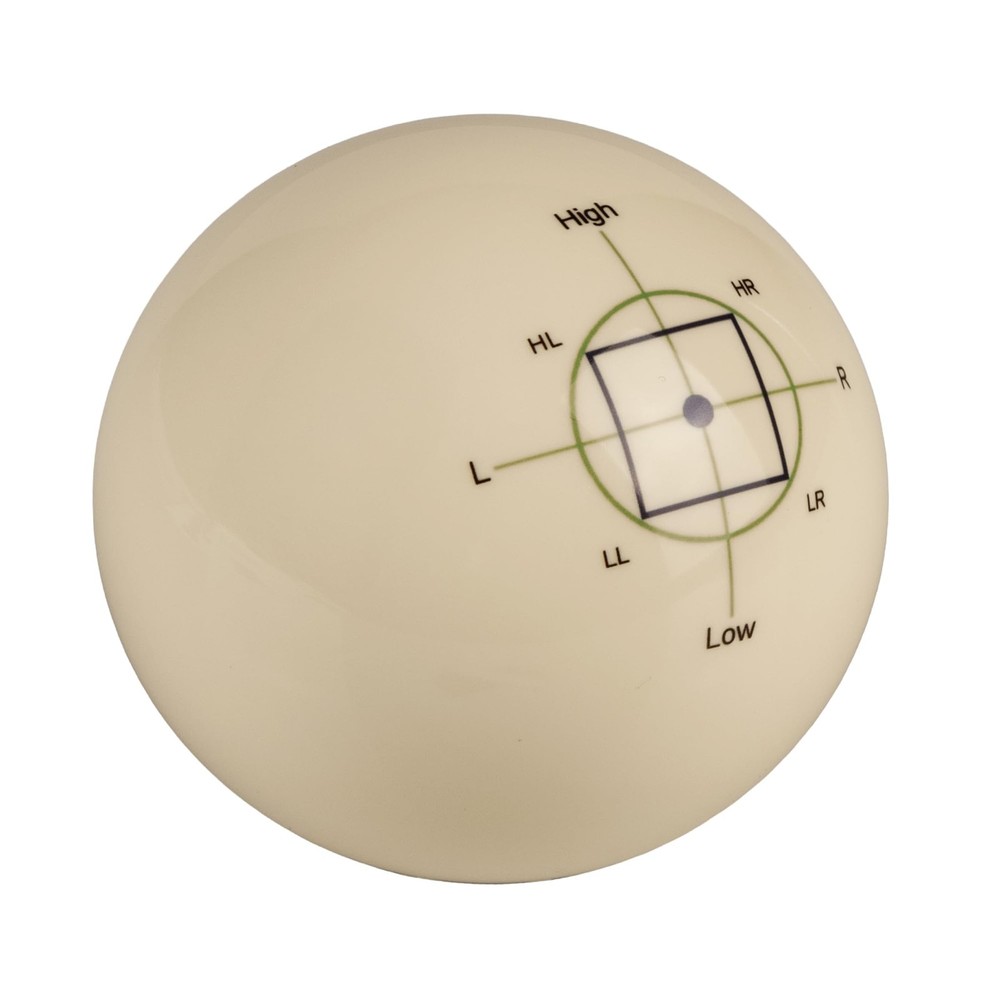 Mizerak Training Cue Ball for Billards White
