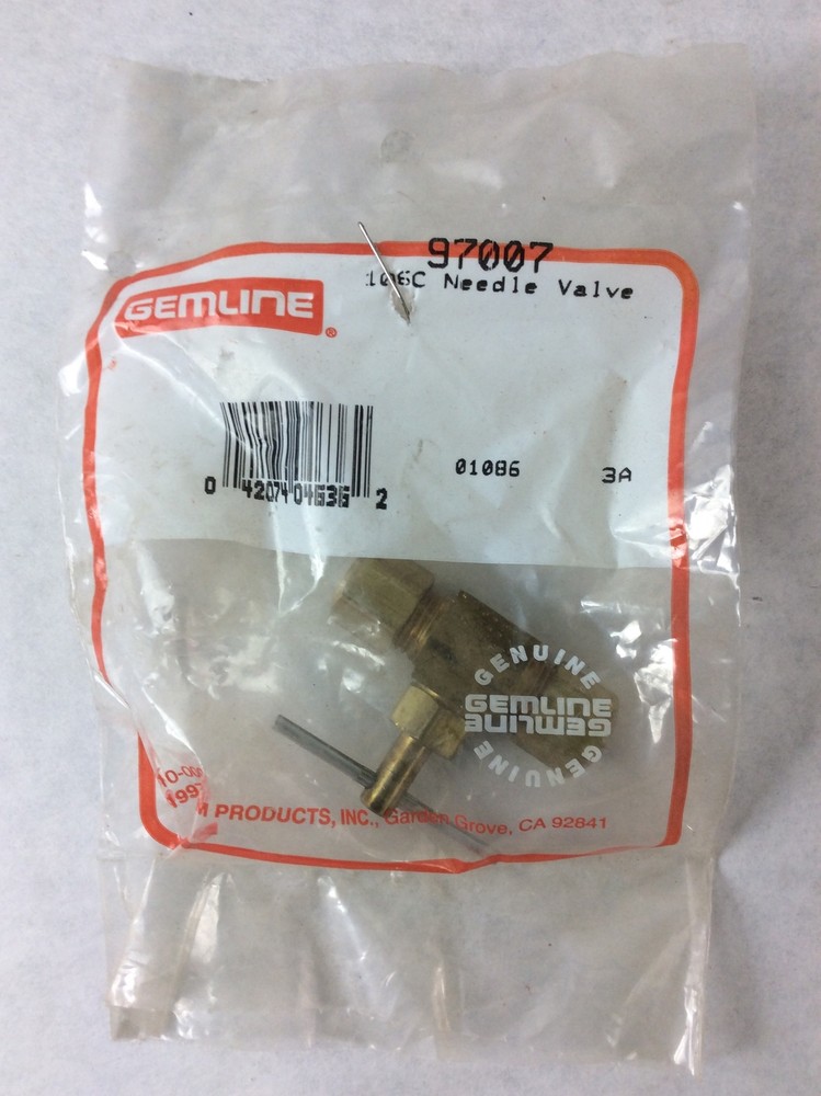 GEMLINE 106C Needle Valve 97007
