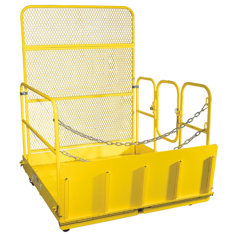 Titan Attachments 54-in Wide Mobile Easy Loading Work Platform