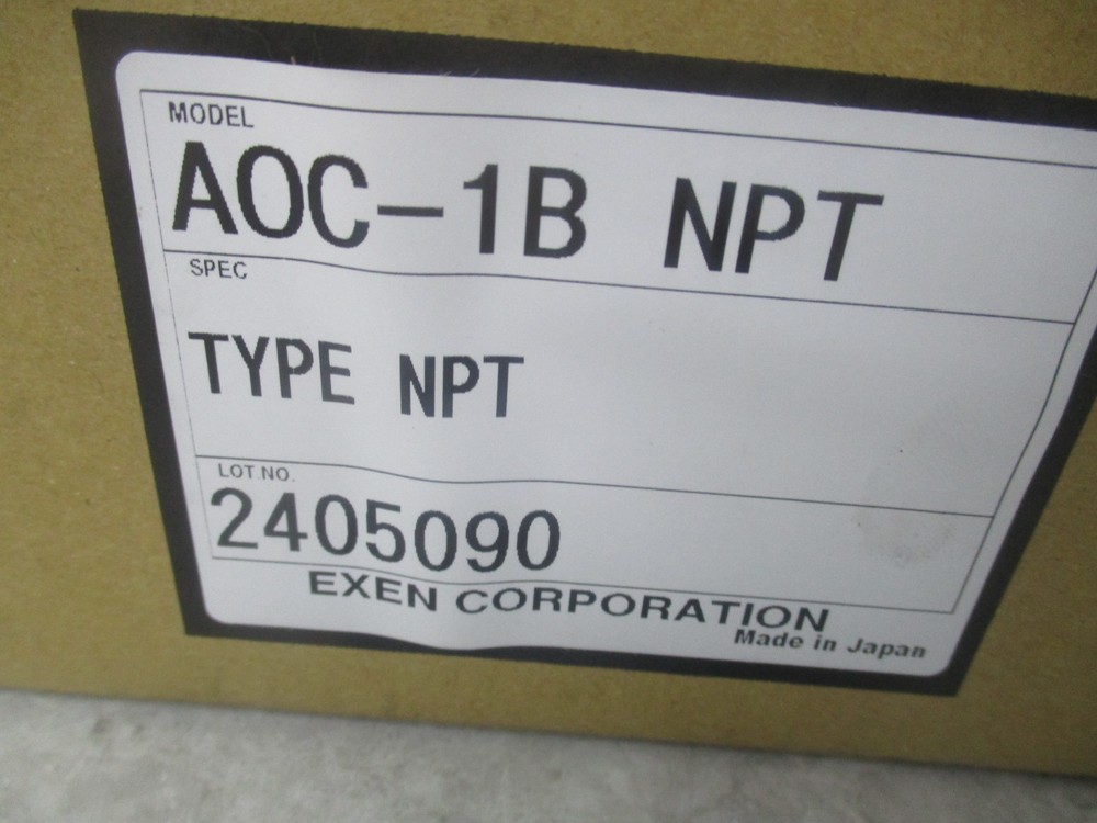 EXEN AOC-1B NPT SIMPLE AIR PRESSURE CONTROLLER, AB0016