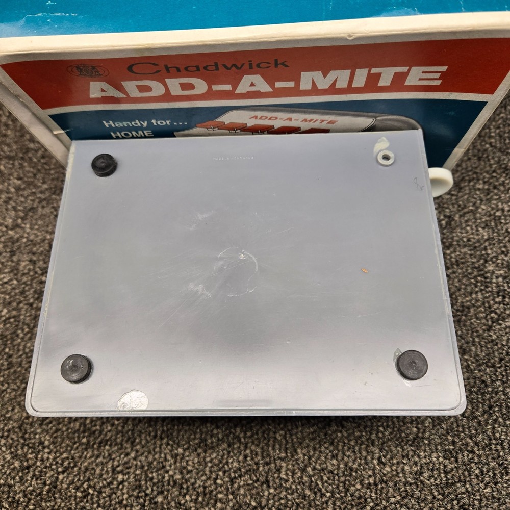 Vintage Chadwick Add-A-Mite Toy w/Box - Missing FacePlate