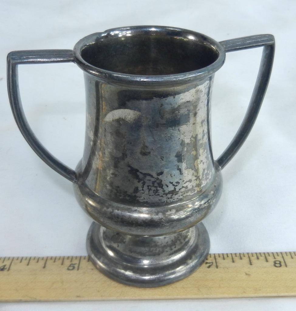 1926 Allen Stevenson School Loving Cup Trophy Upper II Scholarship John Kernan