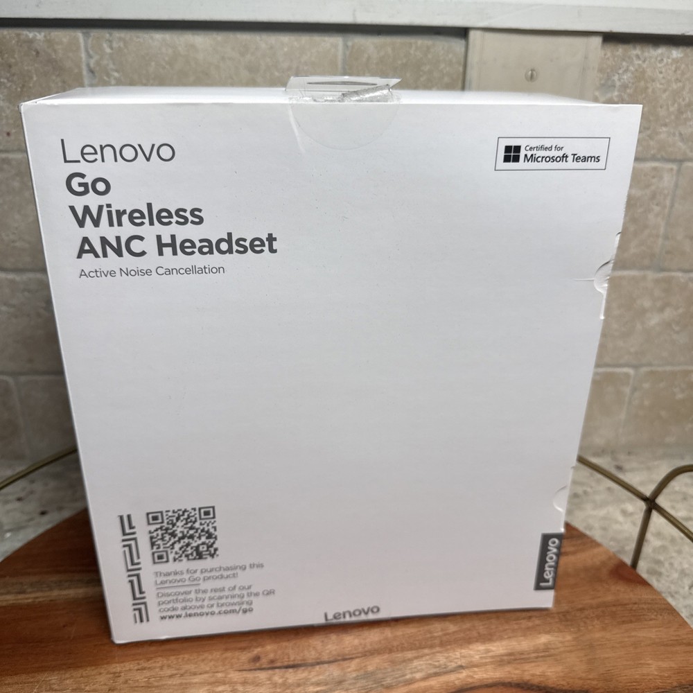 Lenovo Go Wireless ANC Headset- Open Box