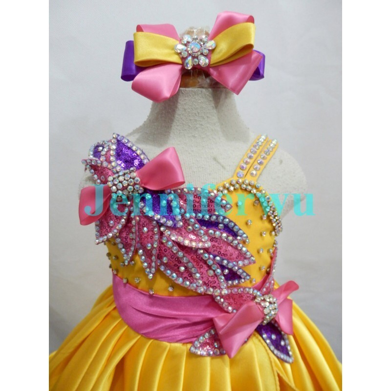 Jenniferwu Baby Girls Pageant Lace Embroidery Dresses Toddler Formal Dress