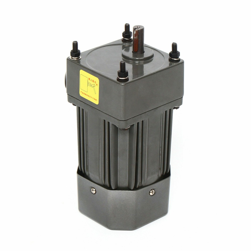 60W 110V AC Gear Motor Electric Variable Speed Controller Single-phase 1:10（10k）