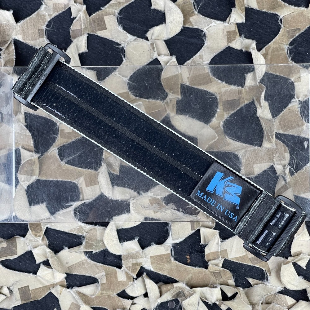 NEW KM Paintball Universal JT Goggle Strap - Warning V2