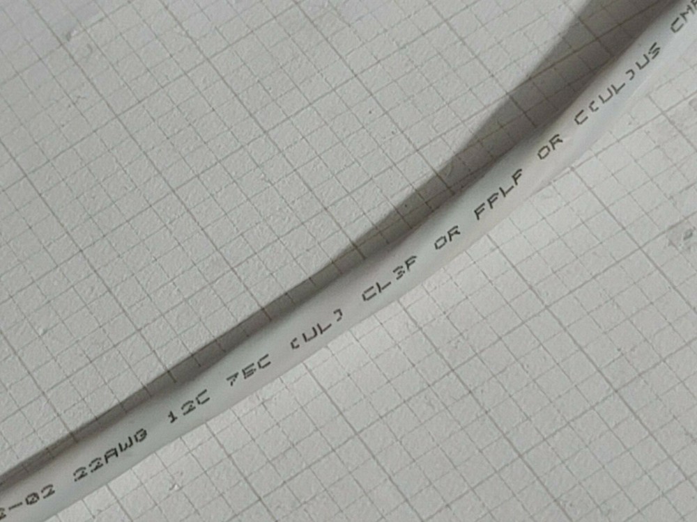 Lake Cable P2212C 22/12C Plenum Control/Communications Cable CMP White /50ft