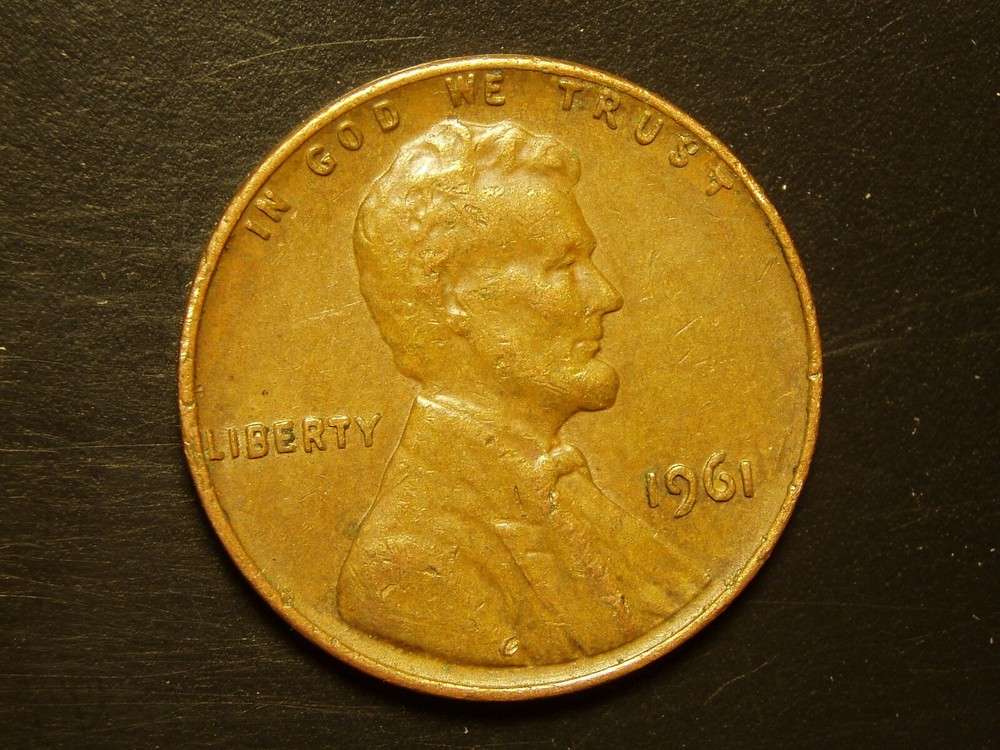 1961 ONE LINCOLN MEMORIAL CENT #85