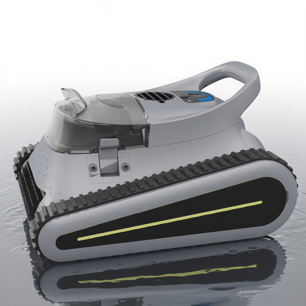 Cordless Robotic Pool Vacuum,Pool Cleaning Robot with Wall Climbing Function,App