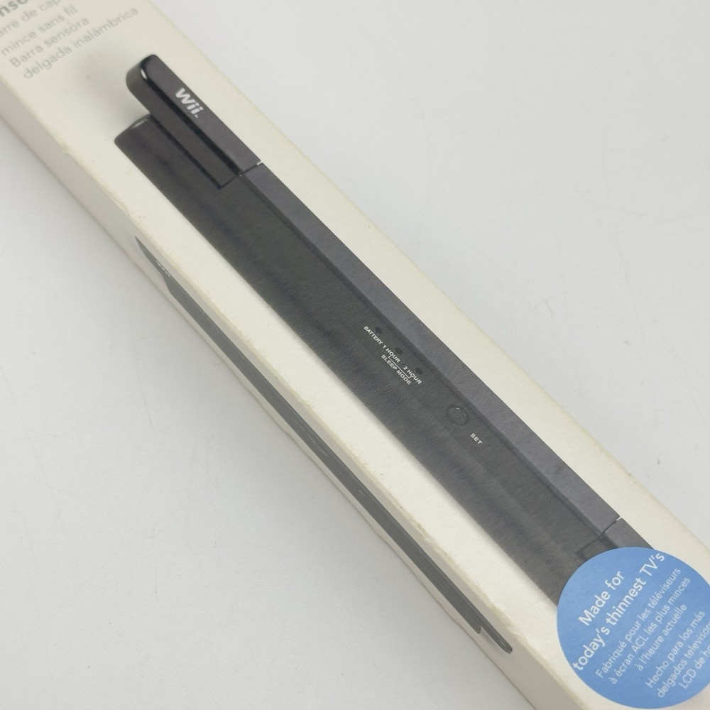 Wii Wireless Sensor Bar by Rocketfish Gaming CLEANED & TESTED Box & Instructions