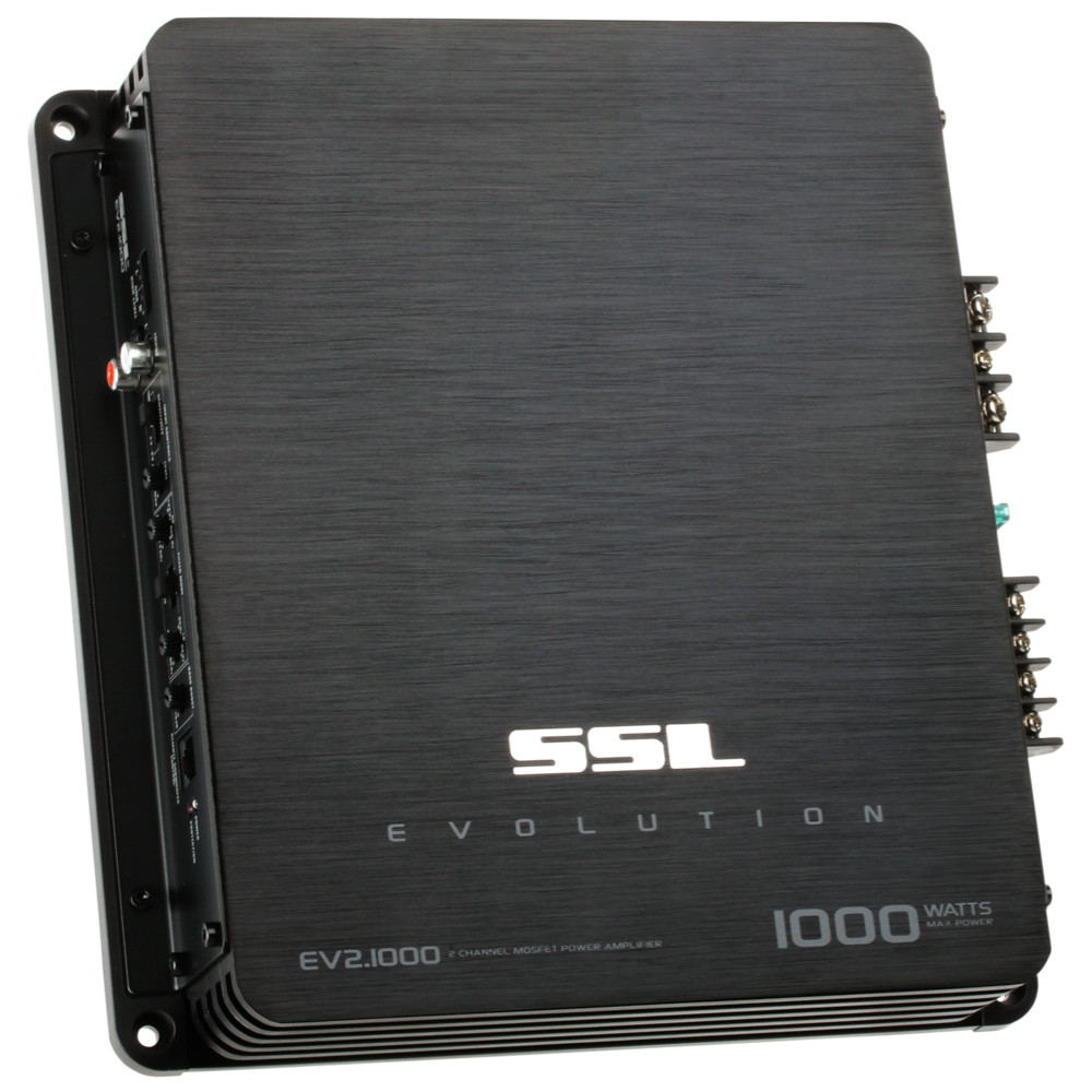 SSL Evolution Series EV2.1000 2-Channel Full Range Class A/B Car Audio Amplifier